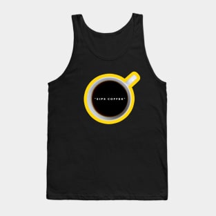 Sips Coffee Tank Top